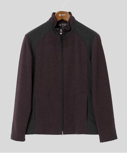 MKJAF07190 MK MICHEL KLEIN HOMME 【洗える／ストレッチ】スタンドカラーブルゾン/テックイージ