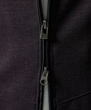 MKJAF07190 MK MICHEL KLEIN HOMME(MKミッシェルクランオム) 【ストレッチ】スタンドカラーブルゾン「TECEASY2025AW」  パープル