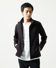 MKJAF07190 MK MICHEL KLEIN HOMME(MKミッシェルクランオム) 【ストレッチ】スタンドカラーブルゾン「TECEASY2025AW」  パープル