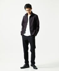 MKJAF07190 MK MICHEL KLEIN HOMME(MKミッシェルクランオム) 【ストレッチ】スタンドカラーブルゾン「TECEASY2025AW」  パープル