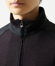 MKJAF07190 MK MICHEL KLEIN HOMME(MKミッシェルクランオム) 【ストレッチ】スタンドカラーブルゾン「TECEASY2025AW」  パープル