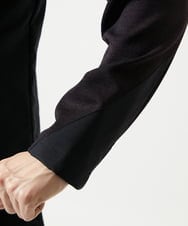 MKJAF07190 MK MICHEL KLEIN HOMME(MKミッシェルクランオム) 【ストレッチ】スタンドカラーブルゾン「TECEASY2025AW」  パープル