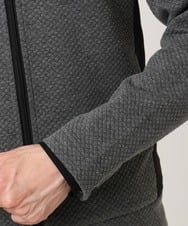 MKJAF13110 MK MICHEL KLEIN HOMME(MKミッシェルクランオム) 【セットアップ対応】ダイヤモンドフクレパーカー グレー