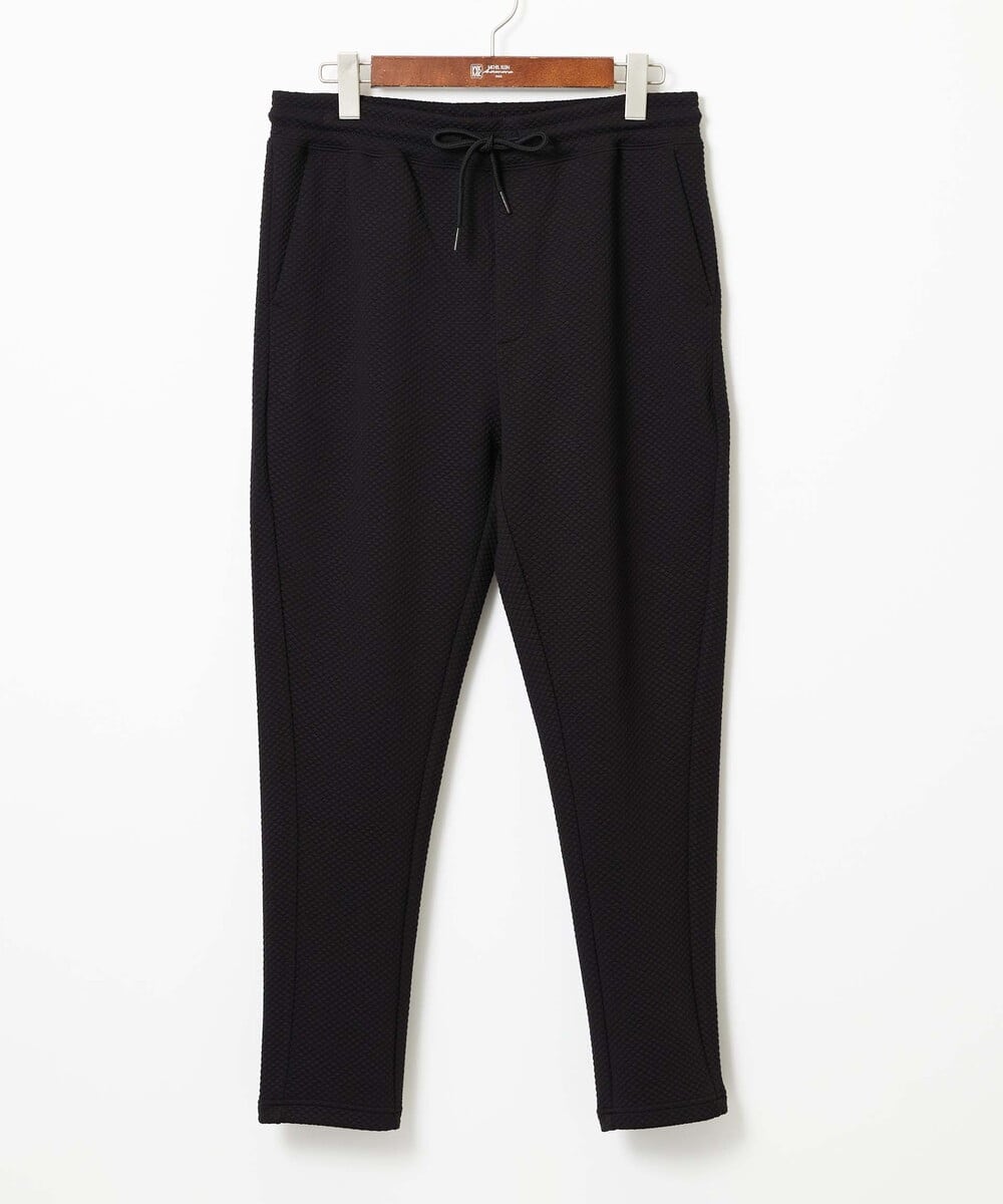 MKJAF13110 MK MICHEL KLEIN HOMME(MKミッシェルクランオム) 【セットアップ対応】ダイヤモンドフクレパーカー ブラック