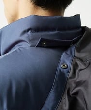 MKJAF21310 MK MICHEL KLEIN HOMME(MKミッシェルクランオム) ECOペットWRツイル ダウンブルゾン ブルー