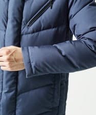 MKJAF21310 MK MICHEL KLEIN HOMME(MKミッシェルクランオム) ECOペットWRツイル ダウンブルゾン ブルー