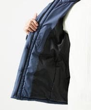 MKJAF21310 MK MICHEL KLEIN HOMME(MKミッシェルクランオム) ECOペットWRツイル ダウンブルゾン ブルー