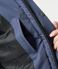 MKJAF21310 MK MICHEL KLEIN HOMME(MKミッシェルクランオム) ECOペットWRツイル ダウンブルゾン ブルー