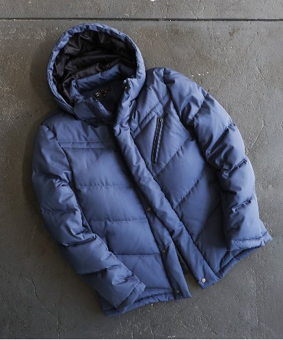 MKJAF21310 MK MICHEL KLEIN HOMME ECOペットWRツイル ダウンブルゾン