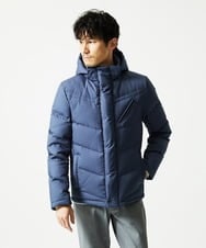 MKJAF21310 MK MICHEL KLEIN HOMME(MKミッシェルクランオム) ECOペットWRツイル ダウンブルゾン ブルー