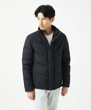 MKJAF21310 MK MICHEL KLEIN HOMME(MKミッシェルクランオム) ECOペットWRツイル ダウンブルゾン ブラック
