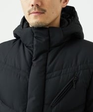 MKJAF21310 MK MICHEL KLEIN HOMME(MKミッシェルクランオム) ECOペットWRツイル ダウンブルゾン ブラック