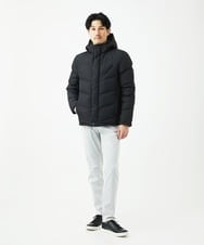 MKJAF21310 MK MICHEL KLEIN HOMME(MKミッシェルクランオム) ECOペットWRツイル ダウンブルゾン ブラック