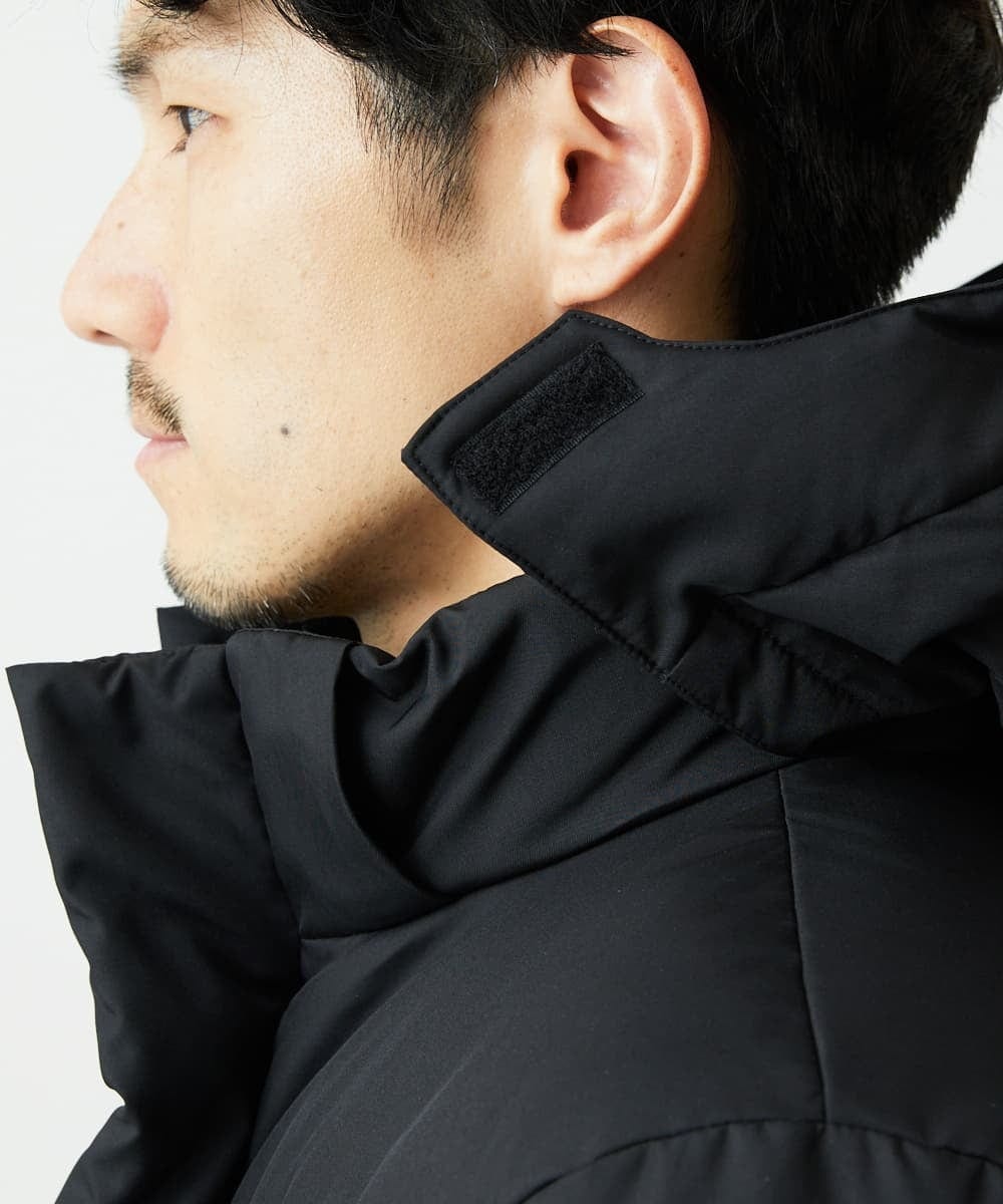 MKJAF21310 MK MICHEL KLEIN HOMME(MKミッシェルクランオム) ECOペットWRツイル ダウンブルゾン ブラック