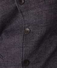 MKJAJ20190 MK MICHEL KLEIN HOMME(MKミッシェルクランオム) フード付きコート／ブリティッシュWフェイス グレンチェック