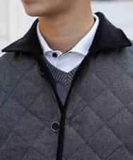 MKJAJ80230 MK MICHEL KLEIN HOMME(MKミッシェルクランオム) コート／ランヘリキルト グレー