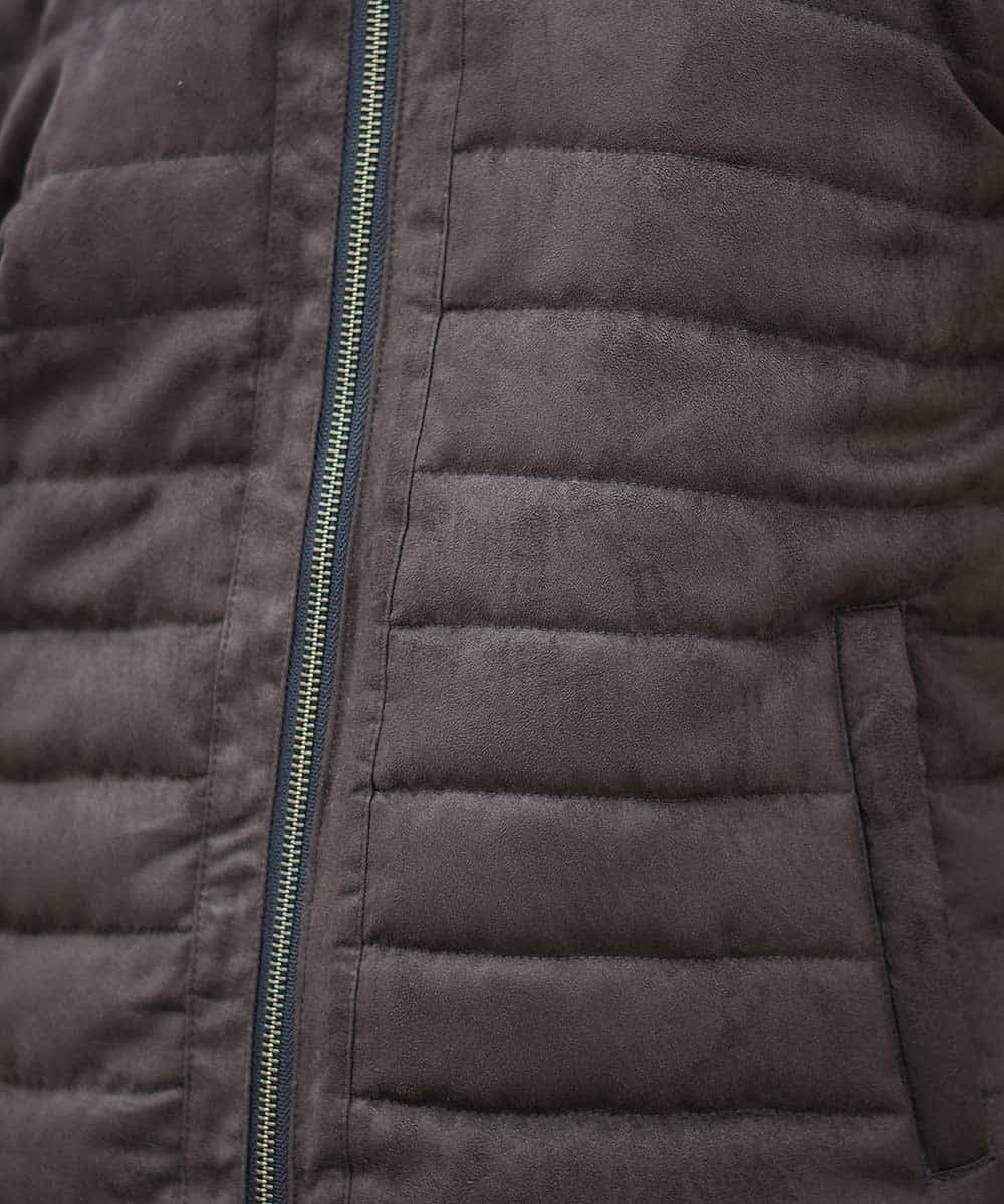 MKJAL09150 MK MICHEL KLEIN HOMME(MKミッシェルクランオム) ブルゾン／ハイブリットフェイス ブラウン