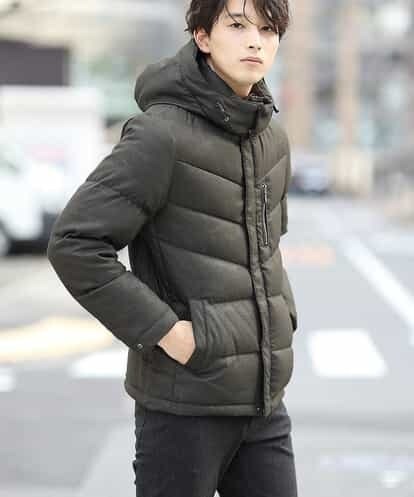 MKJAL41230 MK MICHEL KLEIN homme ダウンブルゾン/カモストレッチ