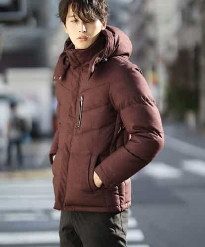 MKJAL41230 MK MICHEL KLEIN homme ダウンブルゾン/カモストレッチ