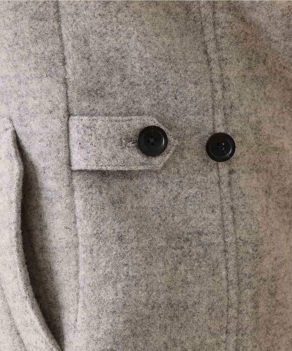 MKJAM64210 MK MICHEL KLEIN HOMME(MKミッシェルクランオム) 【驚きの超軽量】フーデッドカバーオール グレー