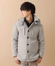 MKJAM64210 MK MICHEL KLEIN HOMME(MKミッシェルクランオム) 【驚きの超軽量】フーデッドカバーオール グレー