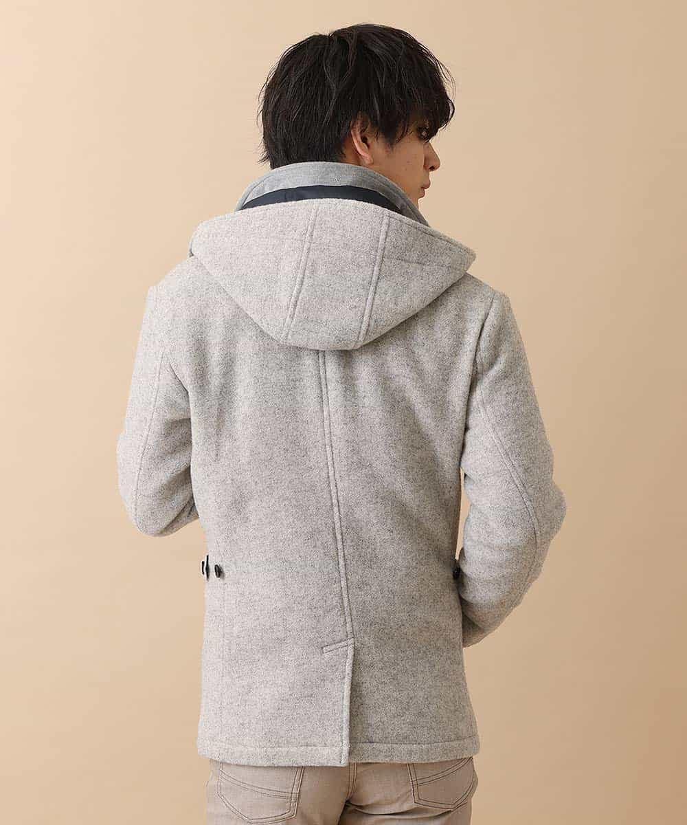 MKJAM64210 MK MICHEL KLEIN HOMME(MKミッシェルクランオム) 【驚きの超軽量】フーデッドカバーオール グレー