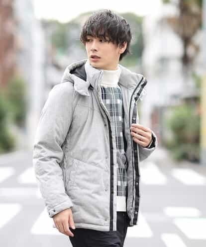 MKJAO22230 MK MICHEL KLEIN HOMME スエードタッチダウンブルゾン