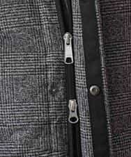 MKJAO22230 MK MICHEL KLEIN HOMME(MKミッシェルクランオム) スエードタッチダウンブルゾン ダークグレー
