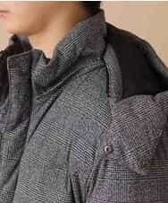 MKJAO22230 MK MICHEL KLEIN HOMME(MKミッシェルクランオム) スエードタッチダウンブルゾン ダークグレー