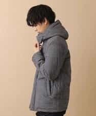 MKJAO22230 MK MICHEL KLEIN HOMME(MKミッシェルクランオム) スエードタッチダウンブルゾン ダークグレー