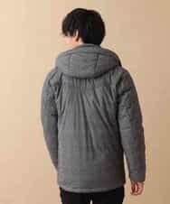 MKJAO22230 MK MICHEL KLEIN HOMME(MKミッシェルクランオム) スエードタッチダウンブルゾン ダークグレー