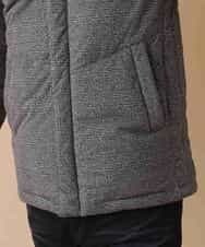 MKJAO22230 MK MICHEL KLEIN HOMME(MKミッシェルクランオム) スエードタッチダウンブルゾン ダークグレー