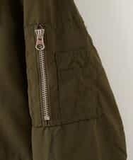 MKJAO40190 MK MICHEL KLEIN HOMME(MKミッシェルクランオム) ポリピーチN2Bフライトジャケット カーキ