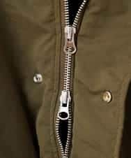 MKJAO40190 MK MICHEL KLEIN HOMME(MKミッシェルクランオム) ポリピーチN2Bフライトジャケット カーキ