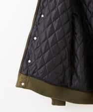 MKJAO40190 MK MICHEL KLEIN HOMME(MKミッシェルクランオム) ポリピーチN2Bフライトジャケット カーキ