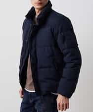 MKJAO41190 MK MICHEL KLEIN HOMME(MKミッシェルクランオム) ポリピーチダウンブルゾン ネイビー