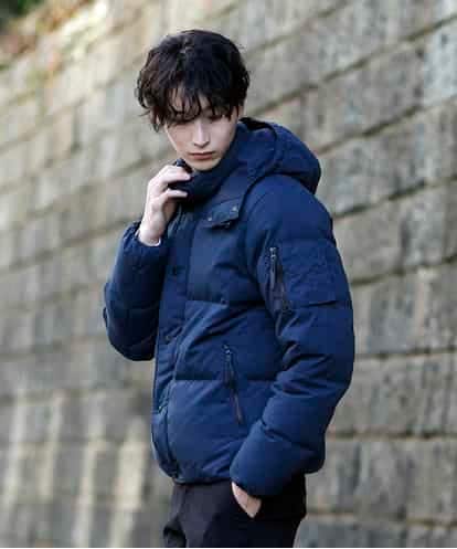 MKJAO41190 MK MICHEL KLEIN HOMME ポリピーチダウンブルゾン