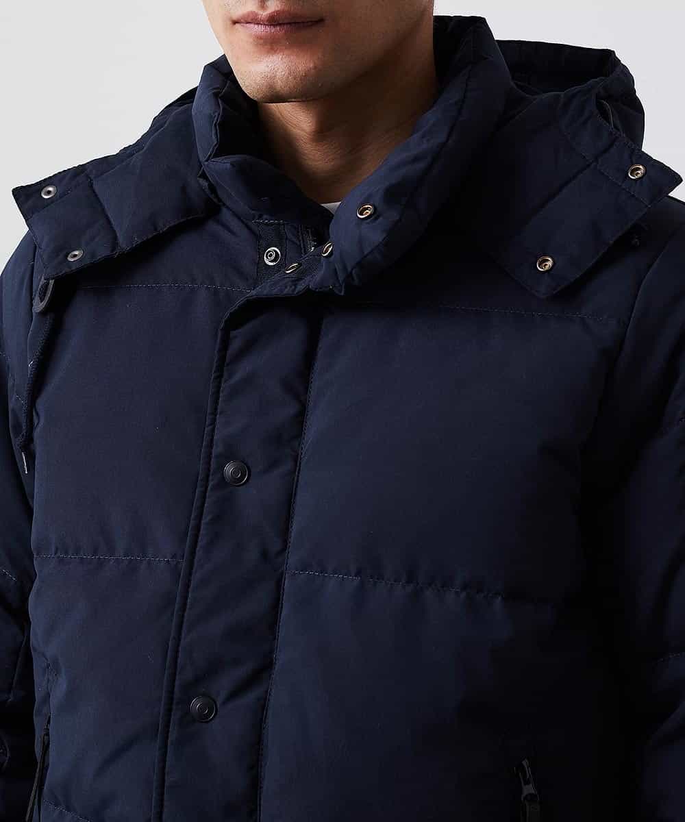 MKJAO41190 MK MICHEL KLEIN HOMME(MKミッシェルクランオム) ポリピーチダウンブルゾン ネイビー