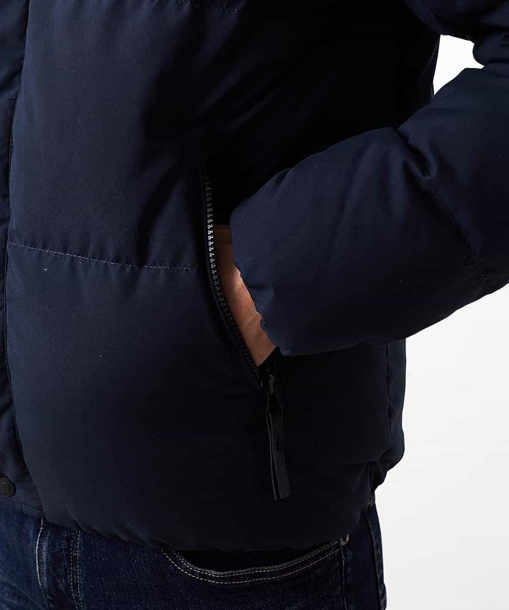 MKJAO41190 MK MICHEL KLEIN HOMME(MKミッシェルクランオム) ポリピーチダウンブルゾン ネイビー