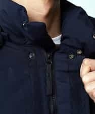 MKJAO41190 MK MICHEL KLEIN HOMME(MKミッシェルクランオム) ポリピーチダウンブルゾン ネイビー
