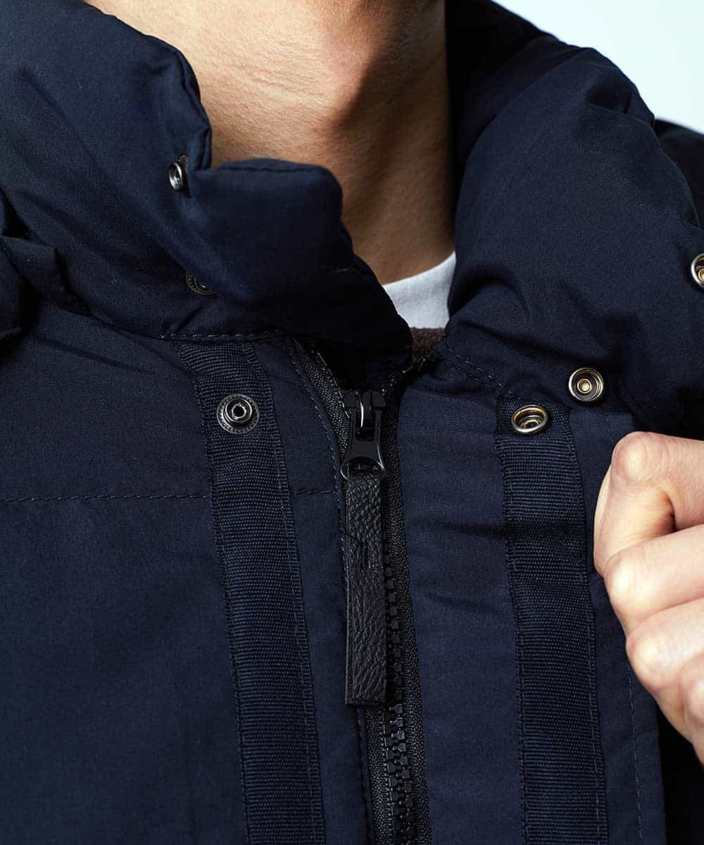 MKJAO41190 MK MICHEL KLEIN HOMME(MKミッシェルクランオム) ポリピーチダウンブルゾン ネイビー