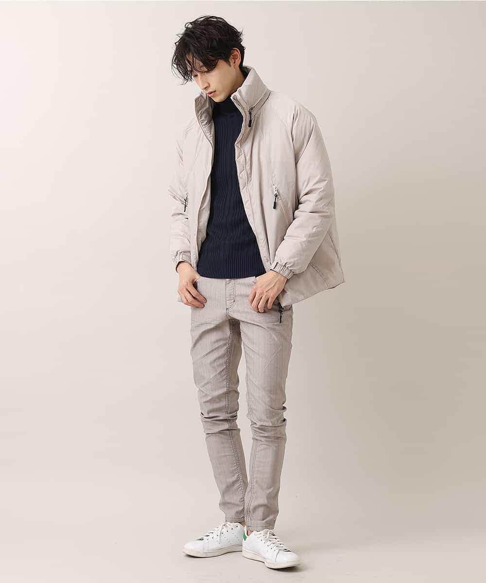 MKJAO45140 MK MICHEL KLEIN HOMME(MKミッシェルクランオム) 2WAY中綿ブルゾン アイボリー