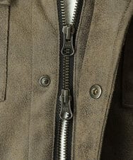 MKJAU04220 MK MICHEL KLEIN HOMME(MKミッシェルクランオム) 中綿ライナーブルゾン カーキ(36)