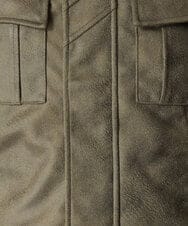 MKJAU04220 MK MICHEL KLEIN HOMME(MKミッシェルクランオム) 中綿ライナーブルゾン カーキ(36)