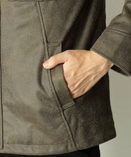 MKJAU04220 MK MICHEL KLEIN HOMME(MKミッシェルクランオム) 中綿ライナーブルゾン カーキ(36)