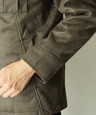 MKJAU04220 MK MICHEL KLEIN HOMME(MKミッシェルクランオム) 中綿ライナーブルゾン カーキ(36)