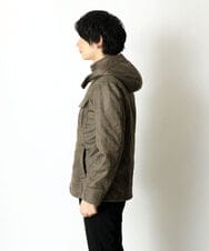 MKJAU04220 MK MICHEL KLEIN HOMME(MKミッシェルクランオム) 中綿ライナーブルゾン カーキ(36)