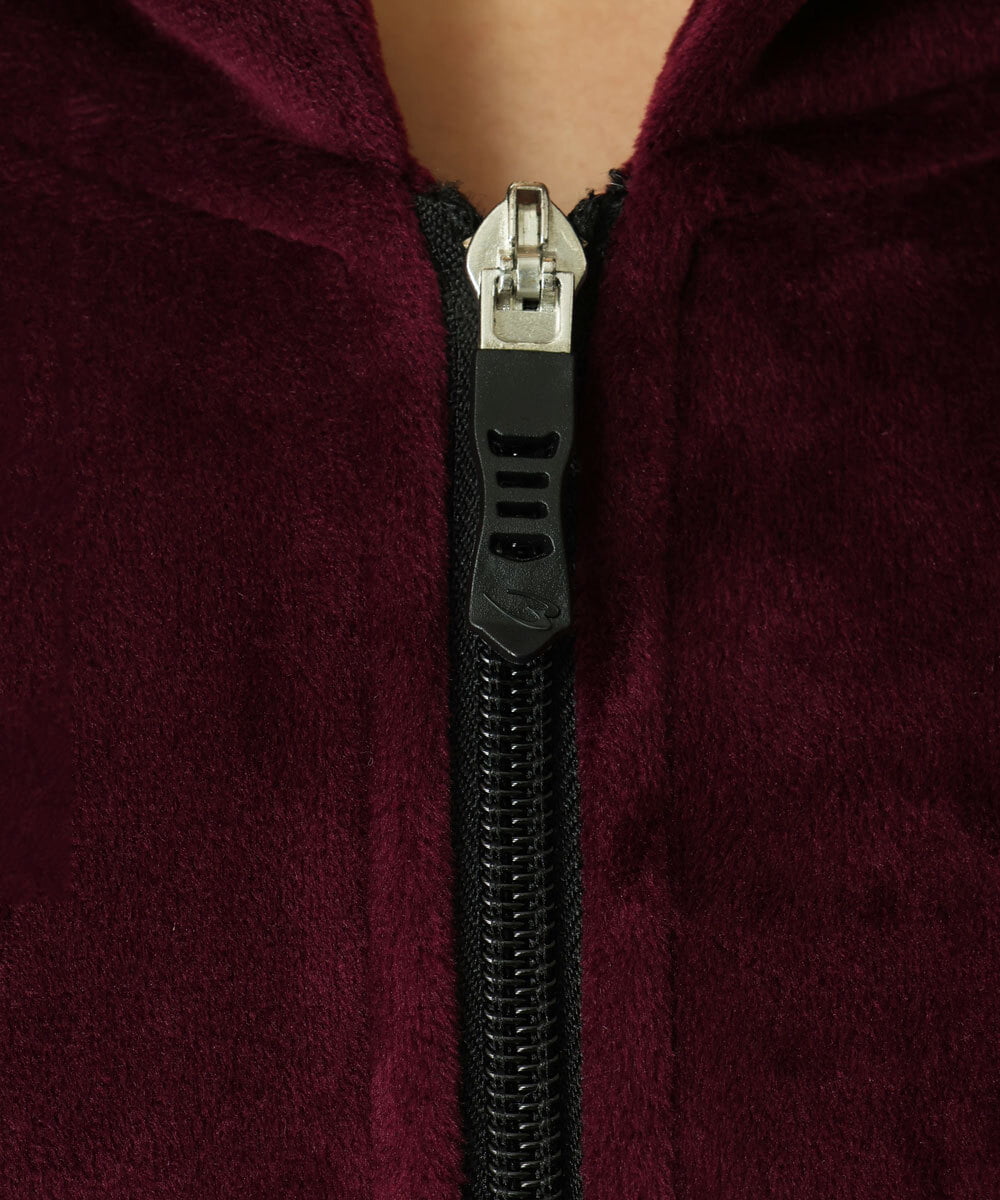 MKJAU29130 MK MICHEL KLEIN HOMME(MKミッシェルクランオム) ベロアパーカー パープル(77)