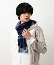 MKJAU29130 MK MICHEL KLEIN HOMME(MKミッシェルクランオム) ベロアパーカー ホワイト(90)