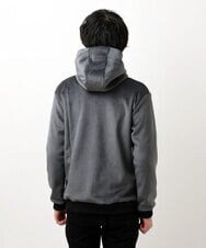 MKJAU29130 MK MICHEL KLEIN HOMME(MKミッシェルクランオム) ベロアパーカー ダークグレー(93)